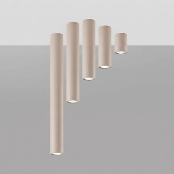 Lagos 10 lampa sufitowa 1xGU10 taupe SL.2067