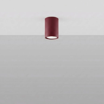 Lagos 10 lampa sufitowa 1xGU10 burgund SL.2069