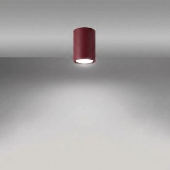 Lagos 10 lampa sufitowa 1xGU10 burgund SL.2069