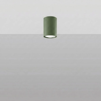 Lagos 10 lampa sufitowa 1xGU10 zielona oliwka SL.2071