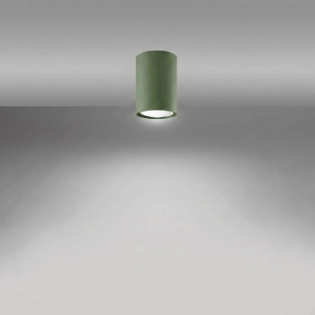 Lagos 10 lampa sufitowa 1xGU10 zielona oliwka SL.2071