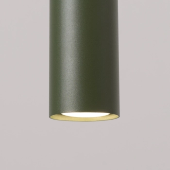 Lagos 1 lampa wisząca 1xGU10 zielona oliwka SL.1484