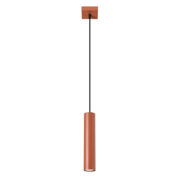 Lagos 1 lampa wisząca 1xGU10 ochra czerwona SL.1489 Sollux Lighting