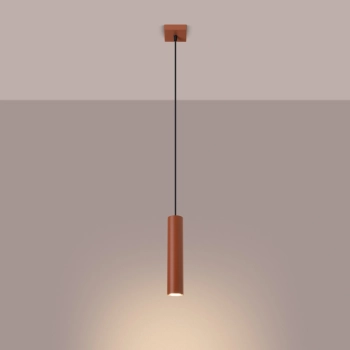 Lagos 1 lampa wisząca 1xGU10 ochra czerwona SL.1489