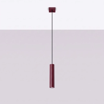Lagos 1 lampa wisząca 1xGU10 burgund SL.2081