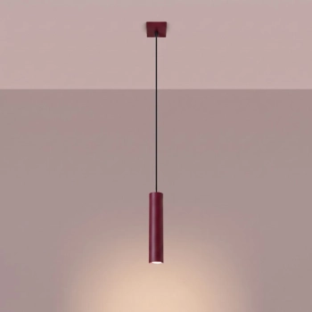 Lagos 1 lampa wisząca 1xGU10 burgund SL.2081