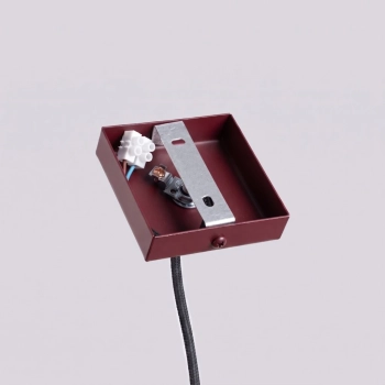 Lagos 1 lampa wisząca 1xGU10 burgund SL.2081
