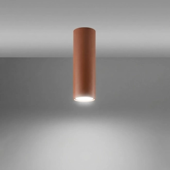 Lagos 20 lampa sufitowa 1xGU10 ochra czerwona SL.2074