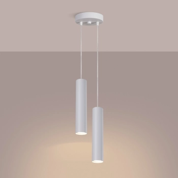 Lagos 2P lampa wisząca 2xGU10 biała SL.1868