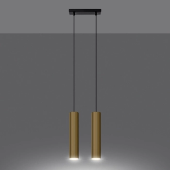 Lagos 2 lampa wisząca 2xGU10 złoty połysk SL.1241