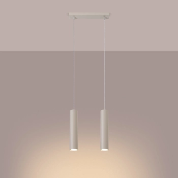 Lagos 2 lampa wisząca 2xGU10 beżowa SL.1480