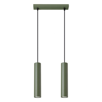 Lagos 2 lampa wisząca 2xGU10 zielona oliwka SL.1485 Sollux Lighting