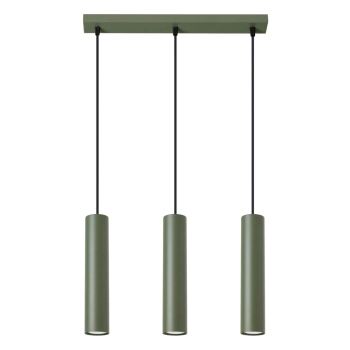 Lagos 3L lampa wisząca 3xGU10 zielona oliwka SL.1486 Sollux Lighting