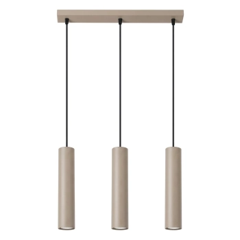 Lagos 3L lampa wisząca 3xGU10 taupe SL.2079 Sollux Lighting
