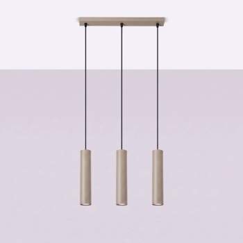 Lagos 3L lampa wisząca 3xGU10 taupe SL.2079