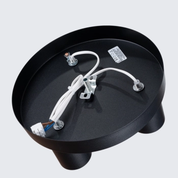 Lagos 3P lampa sufitowa 3xGU10 czarna SL.1466