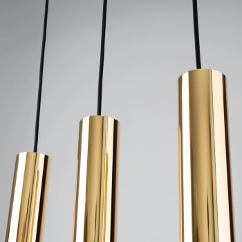 Lagos 3 lampa wisząca 3xGU10 złoty połysk SL.1201