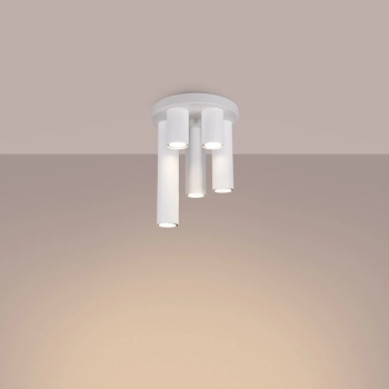 Lagos 5P lampa sufitowa 5xGU10 biała SL.1465