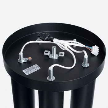 Lagos 5P lampa sufitowa 5xGU10 czarna SL.1467