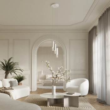 Lami 2 lampa wisząca 2xGU10 biały SL.1687
