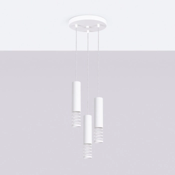Lami 3P lampa wisząca 3xGU10 biały SL.1689