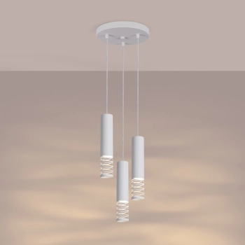 Lami 3P lampa wisząca 3xGU10 biały SL.1689