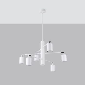 Lemmi 6 lampa wisząca 6xGU10 biała SL.1206