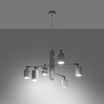 Lemmi 6 lampa wisząca 6xGU10 biała SL.1206