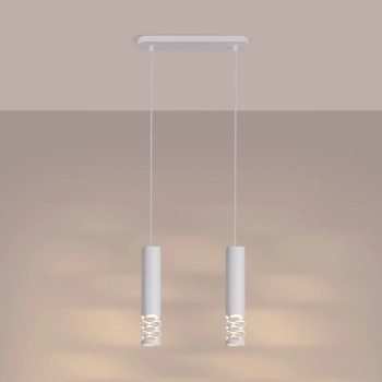 Liro 2 lampa wisząca 2xGU10 biały SL.1692