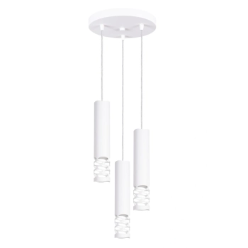 Liro 3P lampa wisząca 3xGU10 biały SL.1694 Sollux Lighting
