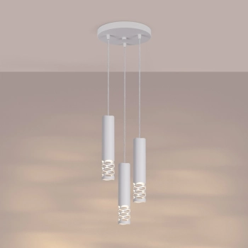 Liro 3P lampa wisząca 3xGU10 biały SL.1694