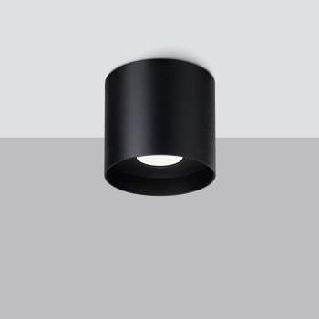 Mika lampa sufitowa 1xGU10 czarna SL.1281