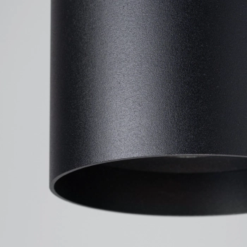 Mika lampa sufitowa 1xGU10 czarna SL.1281
