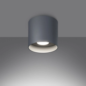 Mika lampa sufitowa 1xGU10 szara SL.1282
