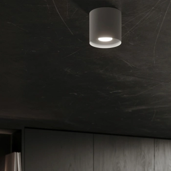 Mika lampa sufitowa 1xGU10 szara SL.1282