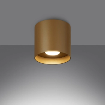 Mika lampa sufitowa 1xGU10 złota SL.1283
