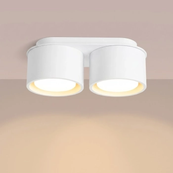 Modo 2 lampa sufitowa 2xGx53 biała SL.2435