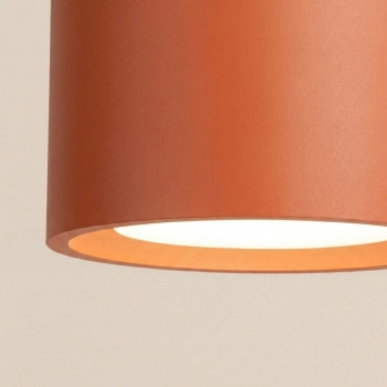 Modo 2 lampa sufitowa 2xGx53 ochra czerwona SL.2451