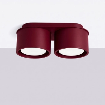 Modo 2 lampa sufitowa 2xGx53 burgund SL.2455