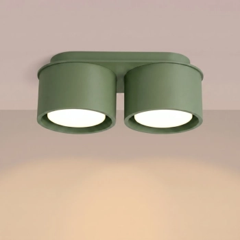 Modo 2 lampa sufitowa 2xGx53 zielona oliwka SL.2463