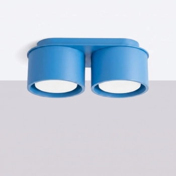 Modo 2 lampa sufitowa 2xGx53 błękitna SL.2487