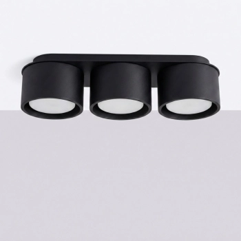 Modo 3 lampa sufitowa 3xGx53 czarna SL.2440