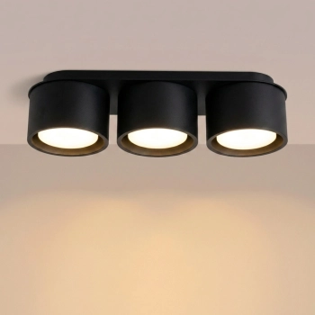 Modo 3 lampa sufitowa 3xGx53 czarna SL.2440