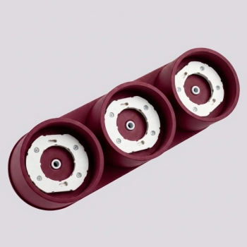 Modo 3 lampa sufitowa 3xGx53 burgund SL.2456