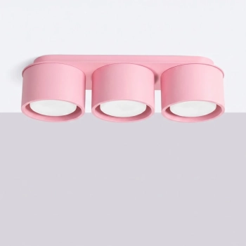 Modo 3 lampa sufitowa 3xGx53 różowa SL.2468