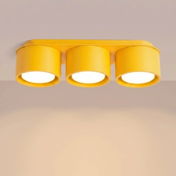 Modo 3 lampa sufitowa 3xGx53 żółta SL.2476