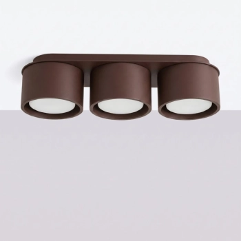 Modo 3 lampa sufitowa 3xGx53 brązowa SL.2484