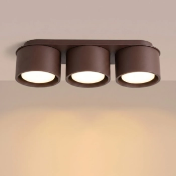 Modo 3 lampa sufitowa 3xGx53 brązowa SL.2484