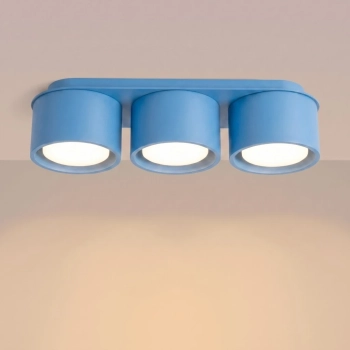 Modo 3 lampa sufitowa 3xGx53 błękitna SL.2488