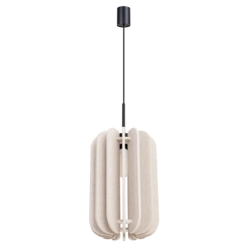 Mula 27 lampa wisząca 1xE27 beżowa SL.1857